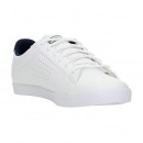 Le Coq Sportif 1621221 Sneakers Femme Faux Cuir Blanc - Chaussures Baskets Basses Femme Boutique